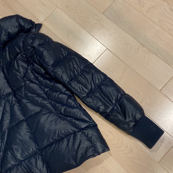 Add down navy puffer quilted down warm jacket 6 - Picture 12 of 13
